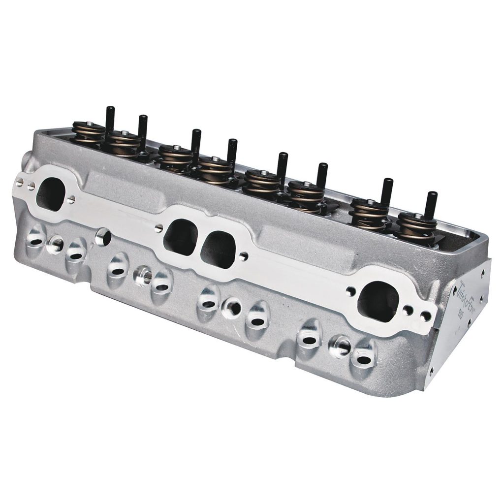 trick flow cylinder head for a small block chevy v8