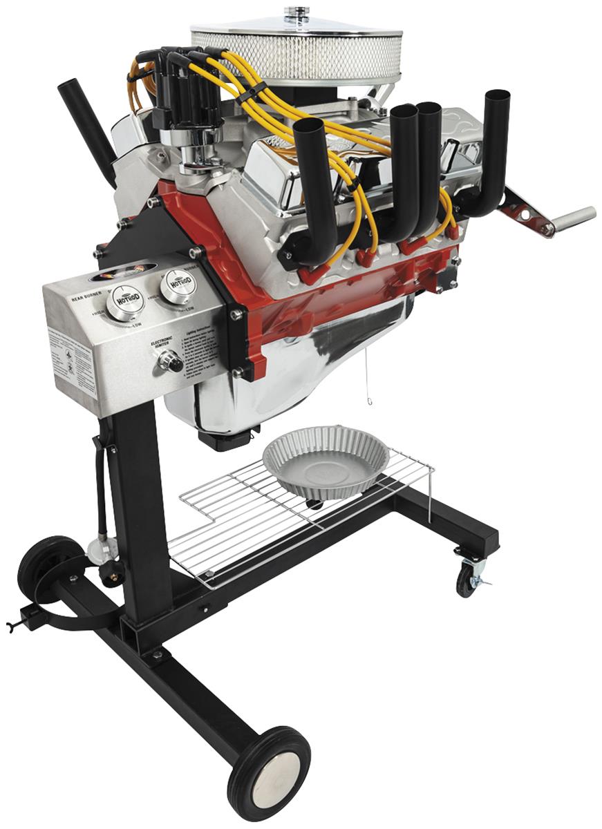 Revup Your Barbeques with a V8 Engine Gas Grill & Our 5 Quick n' Easy