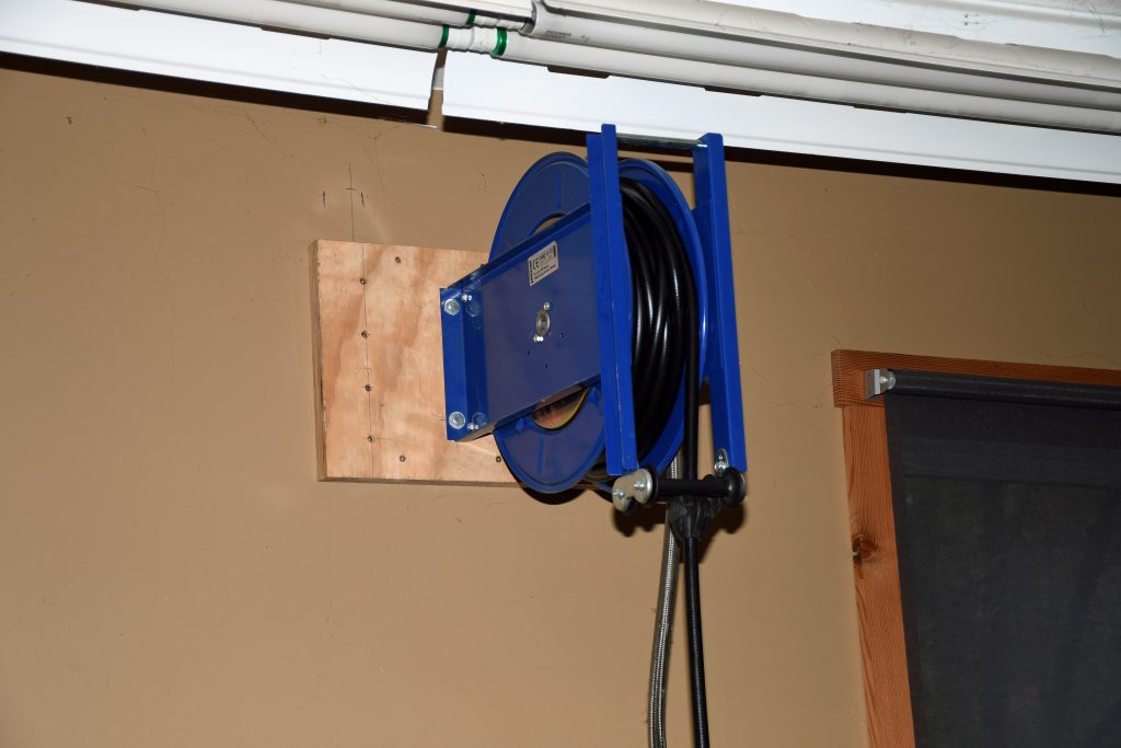 Air Hose Reel Mounting?