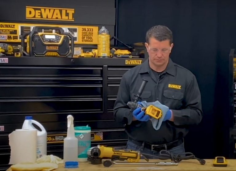 Video How to Clean (& Sanitize) Your Power & Hand Tools