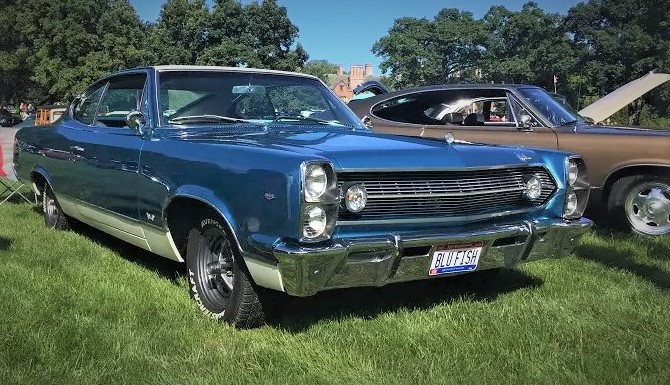 AMC Marlin Coupe at Stan Hywet moto bella car show