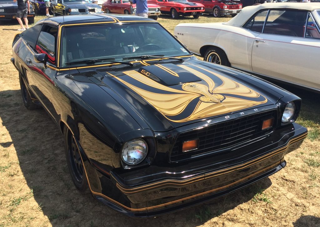 front quarter grille of a 1978 ford mustang 2 king cobra