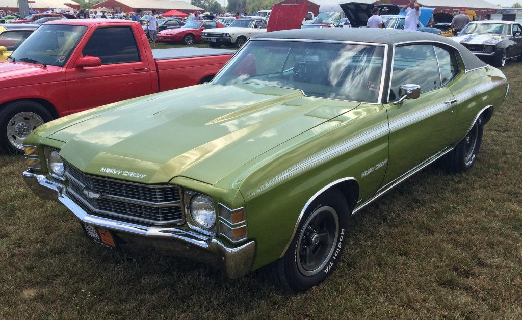 front driver side of a heavy chevy chevelle