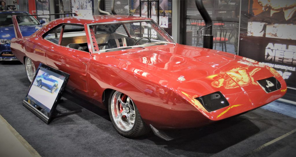 Dodge Daytona Coupe from Fast & Furious Movie displayed at SEMA 2013