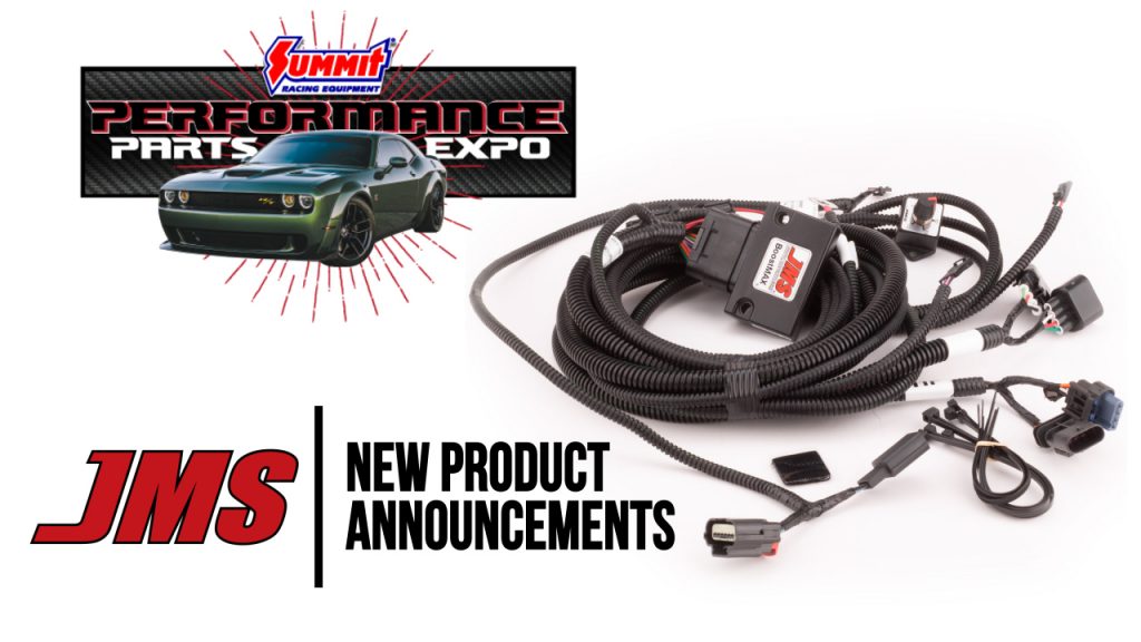JMS summit racing performance parts expo banner