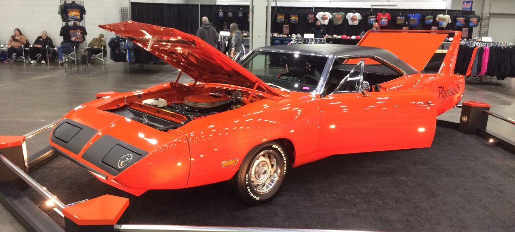 orange 1970 plymouth superbird