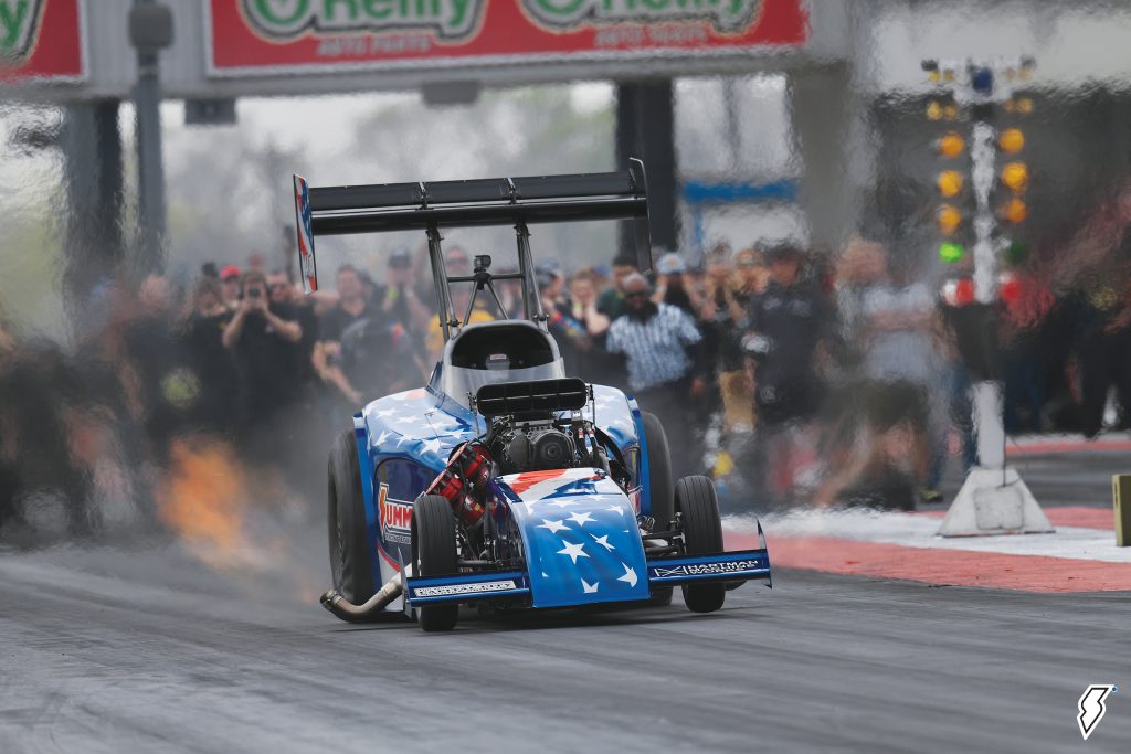 Wilkerson Fuel Altered at Funny Car Chaos Front launch
