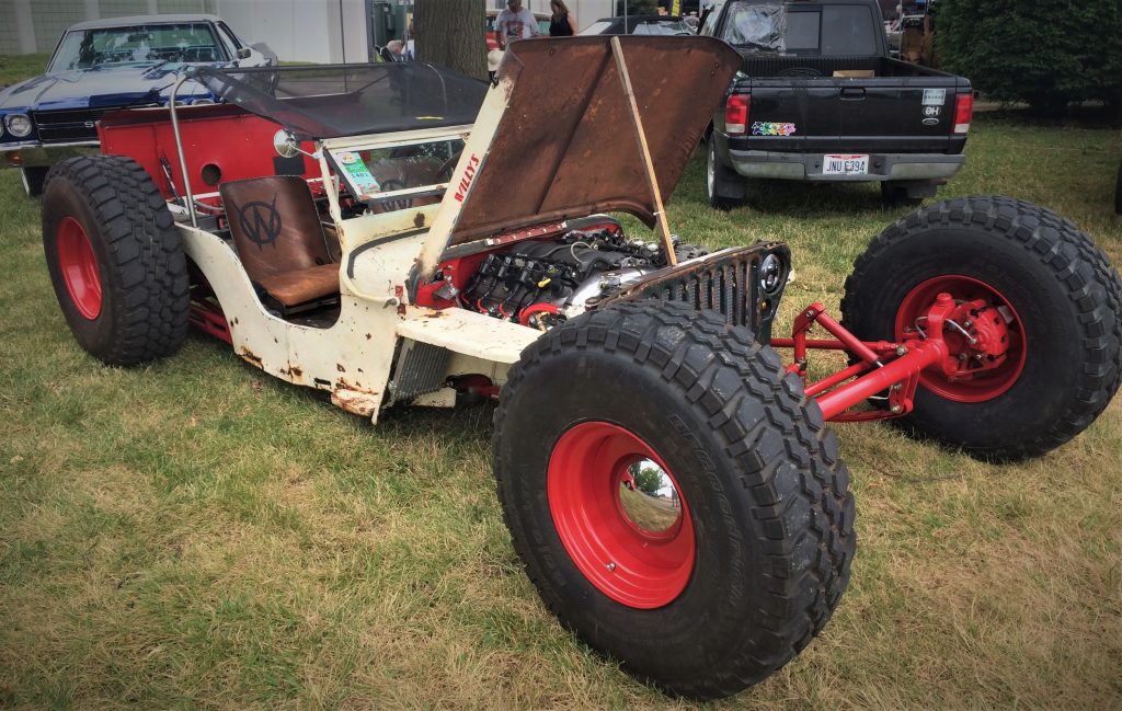 a willys jeep rat rod