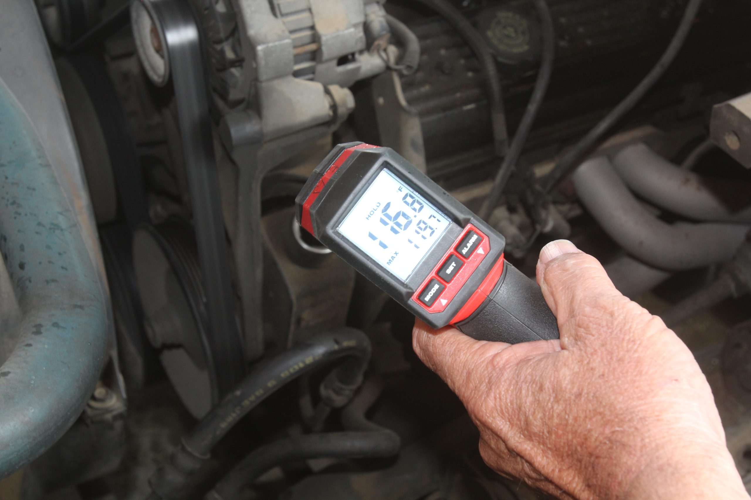 The Handheld Infrared Temp Gun Dozens of Uses In & Around the Garage