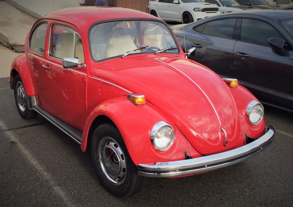 red first gen Volkswagen vw beetle bug