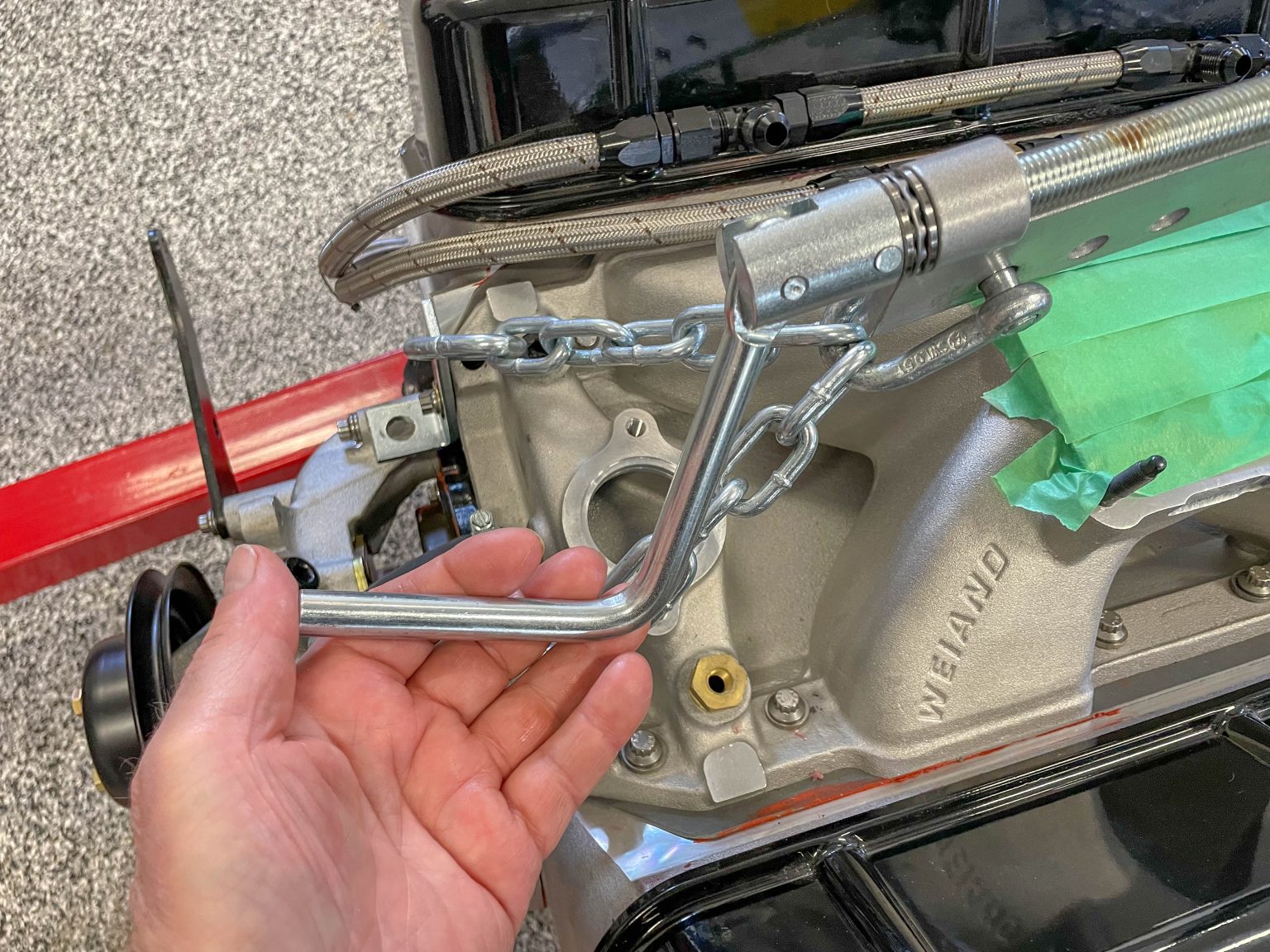 A Level Playing Field Tilting Engine Installation Tools