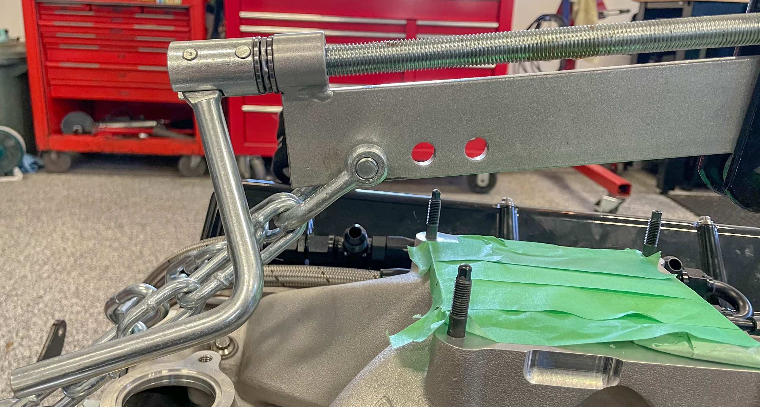 A Level Playing Field Tilting Engine Installation Tools