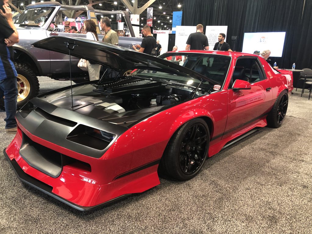 third gen chevy camaro restomod pro touring at 2022 SEMA show