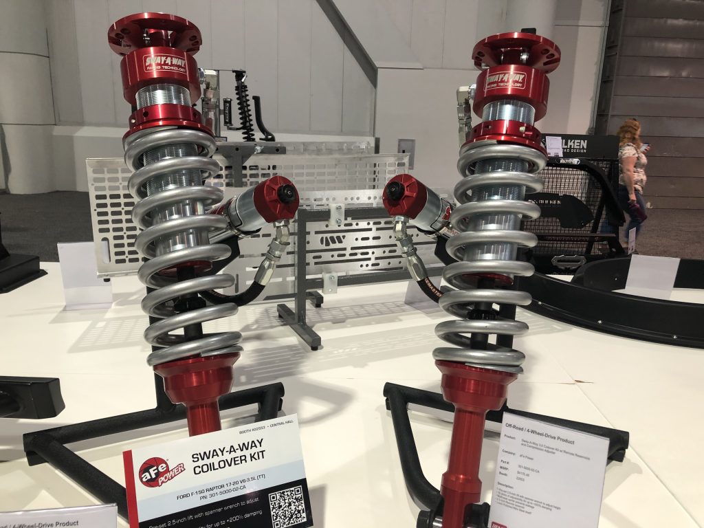 afe coil over suspension system on display at SEMA 2022