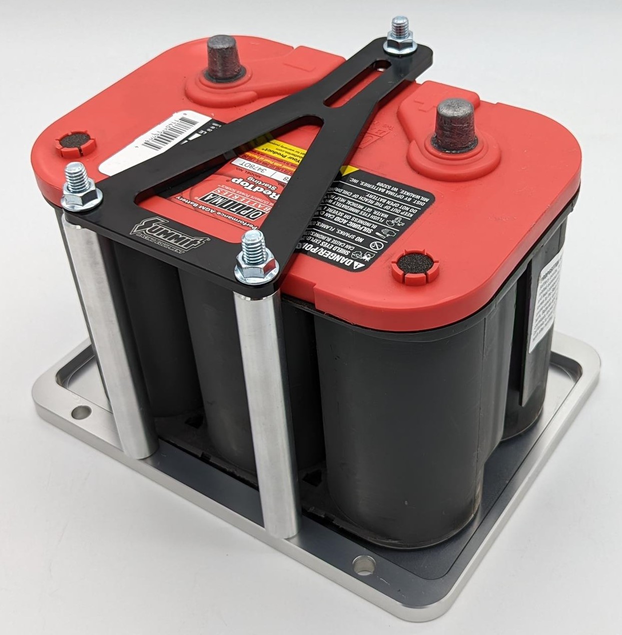 Parts Bin Summit Racing Has a Stout Billet Battery Mount to Keep Your
