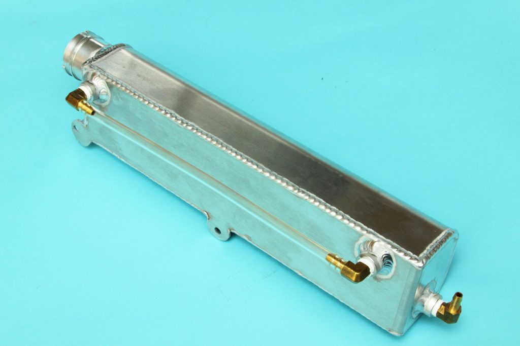 aluminum coolant recovery tank