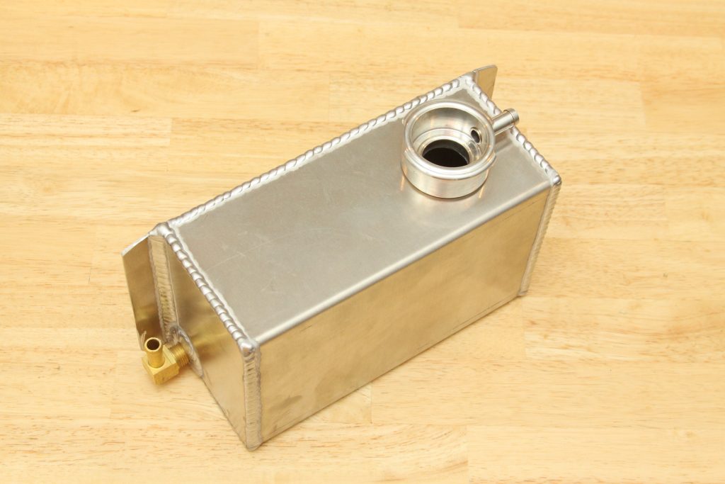 fabricated coolant overflow recovery tank