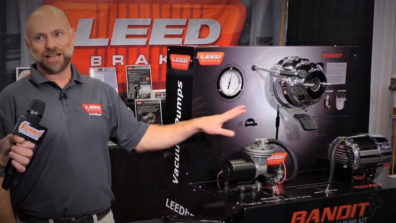 SEMA 2022 Product Feature Video: Leed Brakes Bandit Electric Vacuum Pumps  Offer Smooth & Quiet Operation in a Small Package