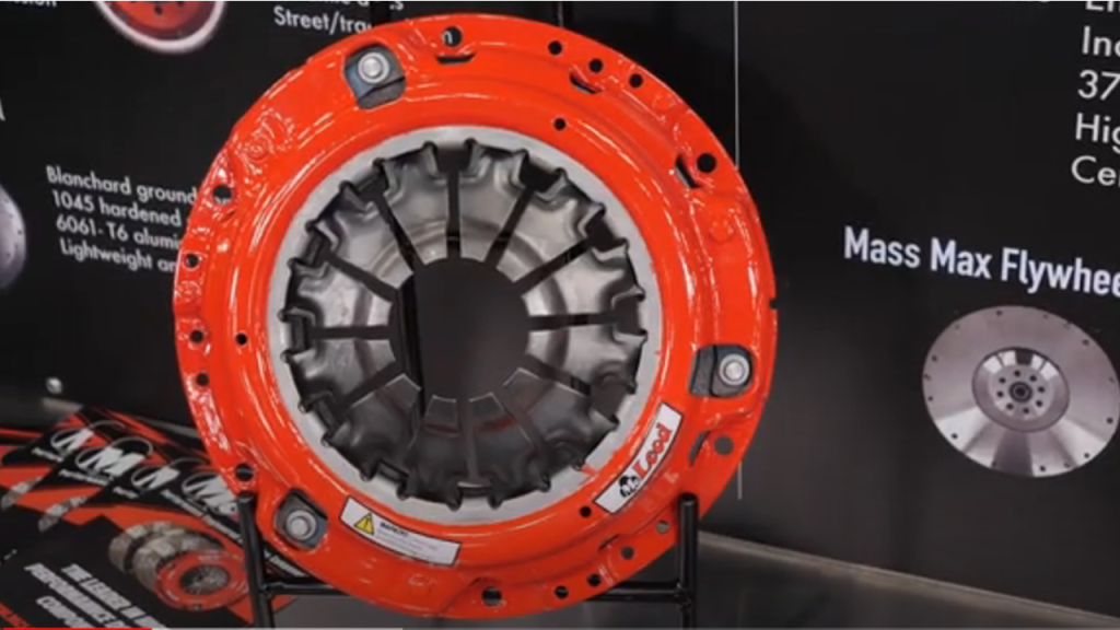 mcleod clutch kit on display at trade show