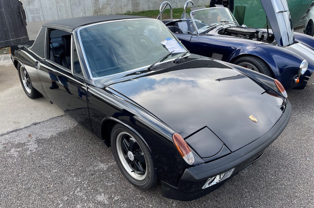 black 1974 porsche 914 six