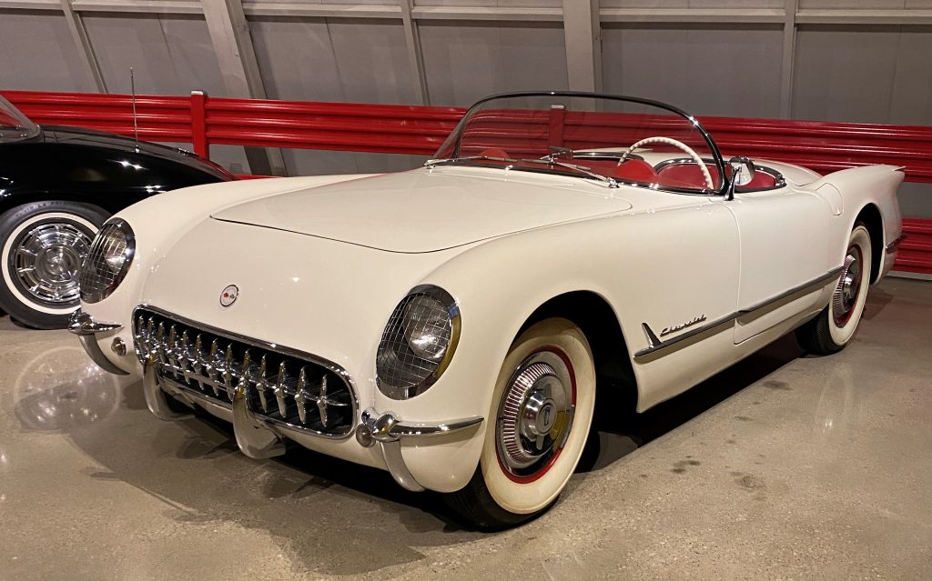 1953 Chevy Corvette on Display at National Corvette Museum