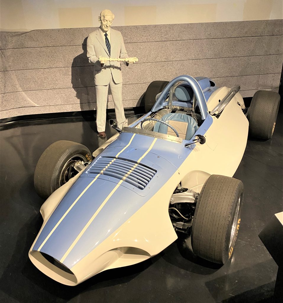 corvette CERV-1 Concept experimental race car on display at national corvette museum