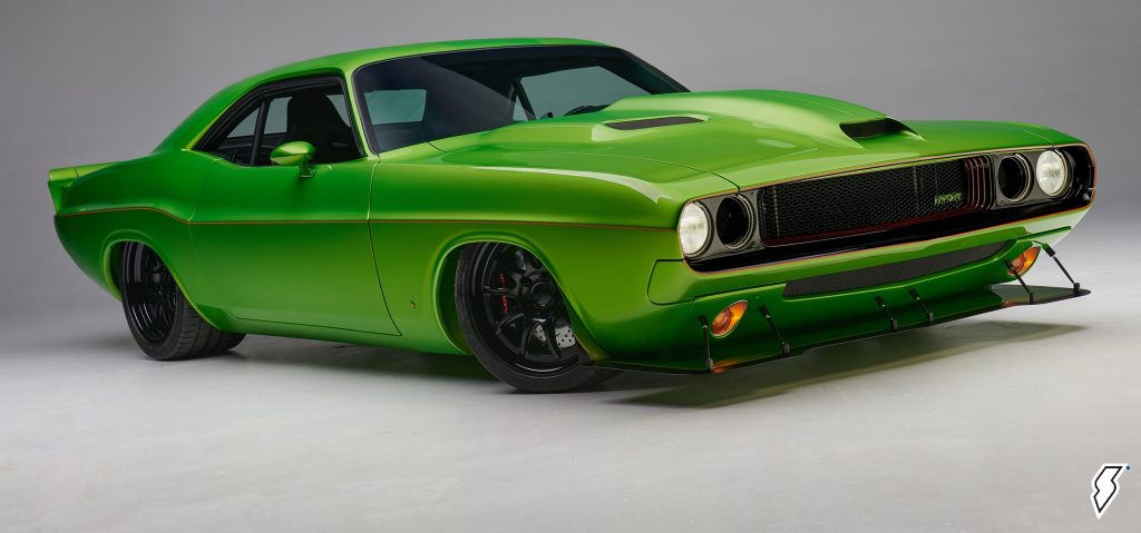 Mark Brownfield's Kryptonite 1970 Challenger right front
