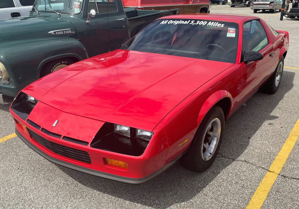 1986 Chevy Camaro, red