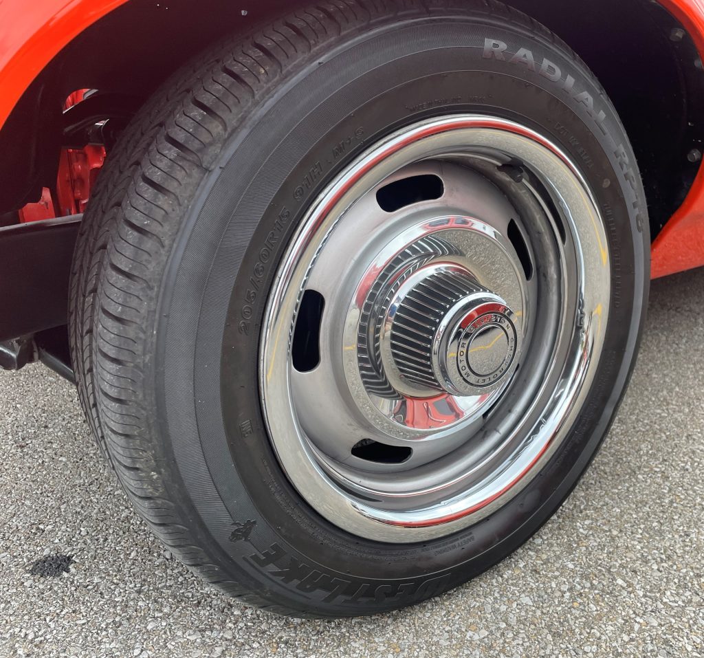 1971 Chevy Rally Nova wheel