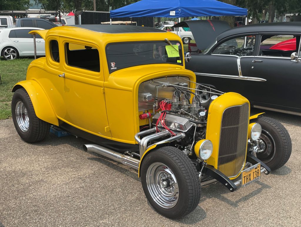 milner style ford 5 window hotrod