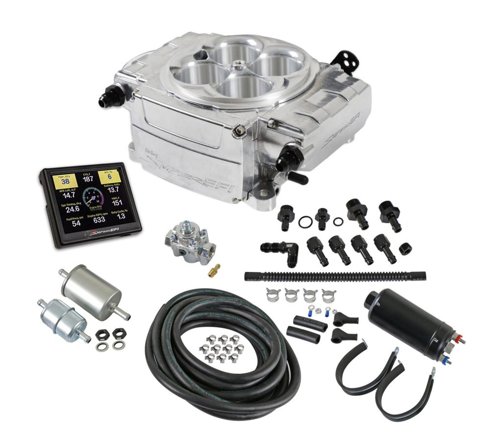 Holley Sniper 2 EFI Throttle Body kit with contents