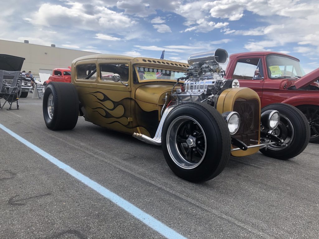 Custom 1929 Ford Model A at Summit Racing Show-n-Shine, Hot August Nights