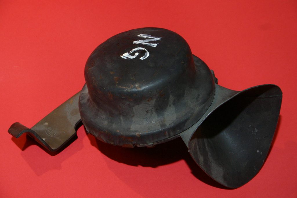 old vehicle car horn with large bell mouth