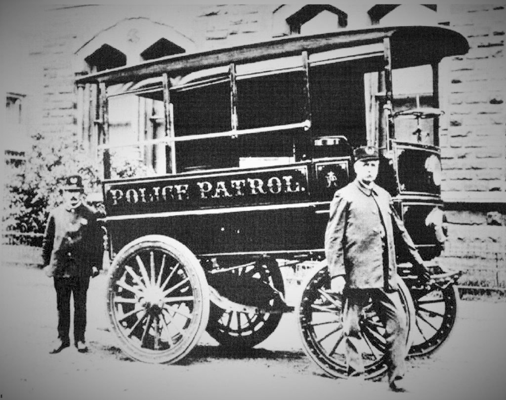 first police Car ever, Akron, Ohio