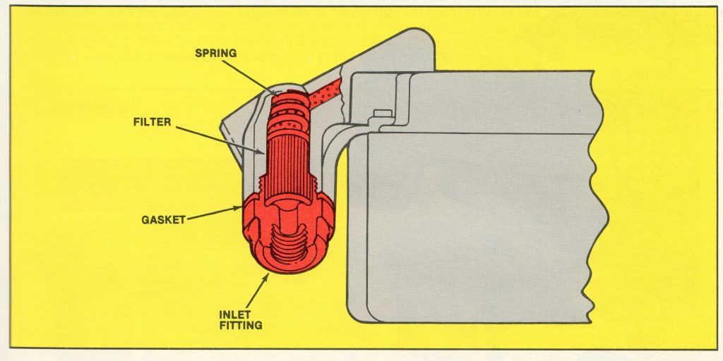 inlet Illustration of a Ford Variable Venturi Carburetor