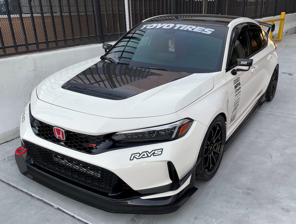 white honda civic type r