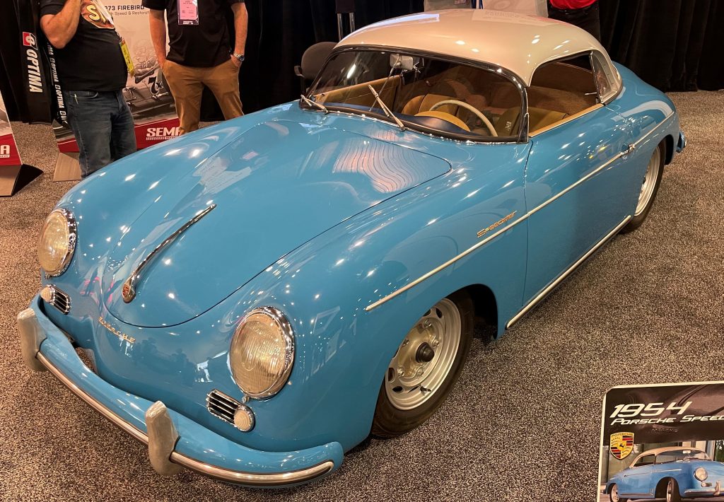 1954 Porsche speedster show car