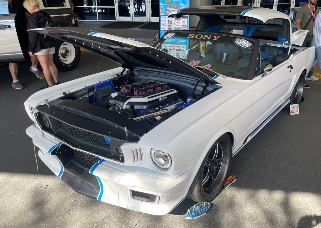 custom ford mustang with removable hardtop