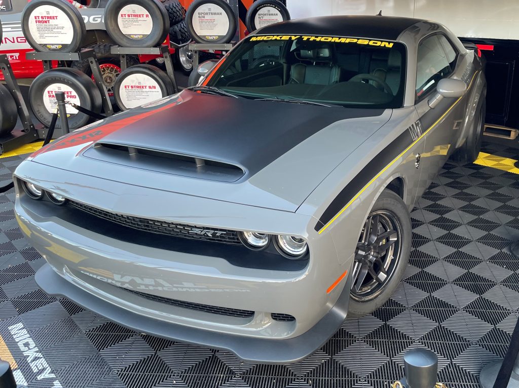 grey dodge demon srt