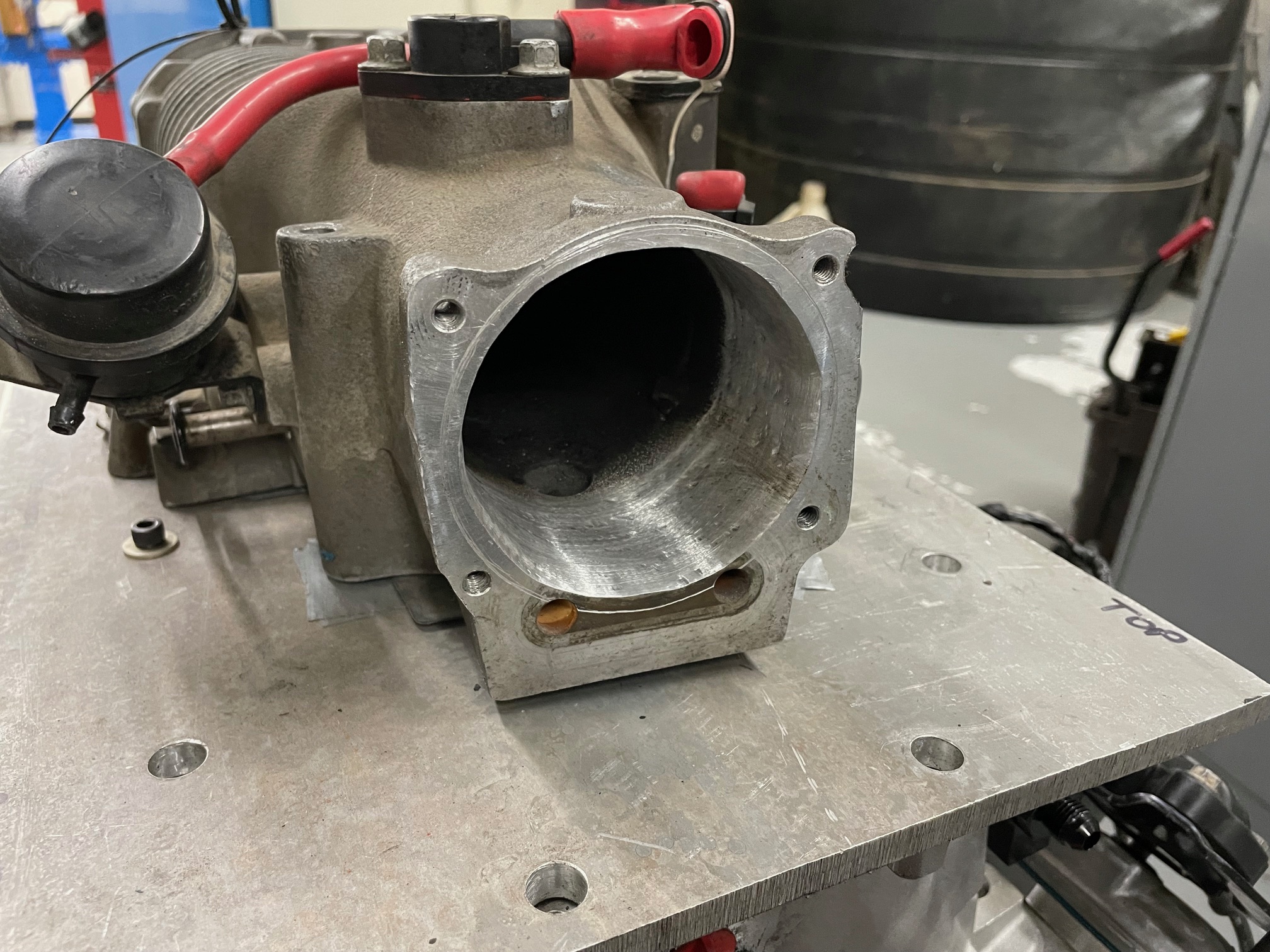 Junkyard LS Blower 4.8L Trick Flow 220 Cylinder Head Test