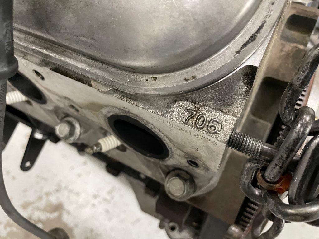 706 casting number on an ls engine cylinder head