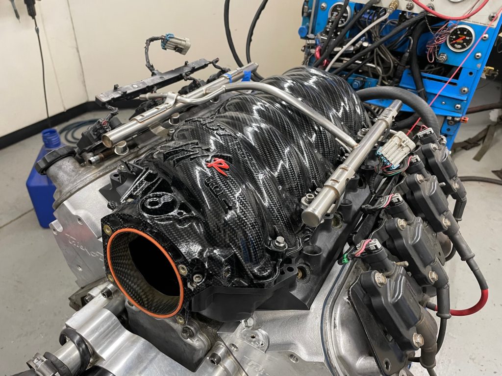 lsxr manifold on an ls engine