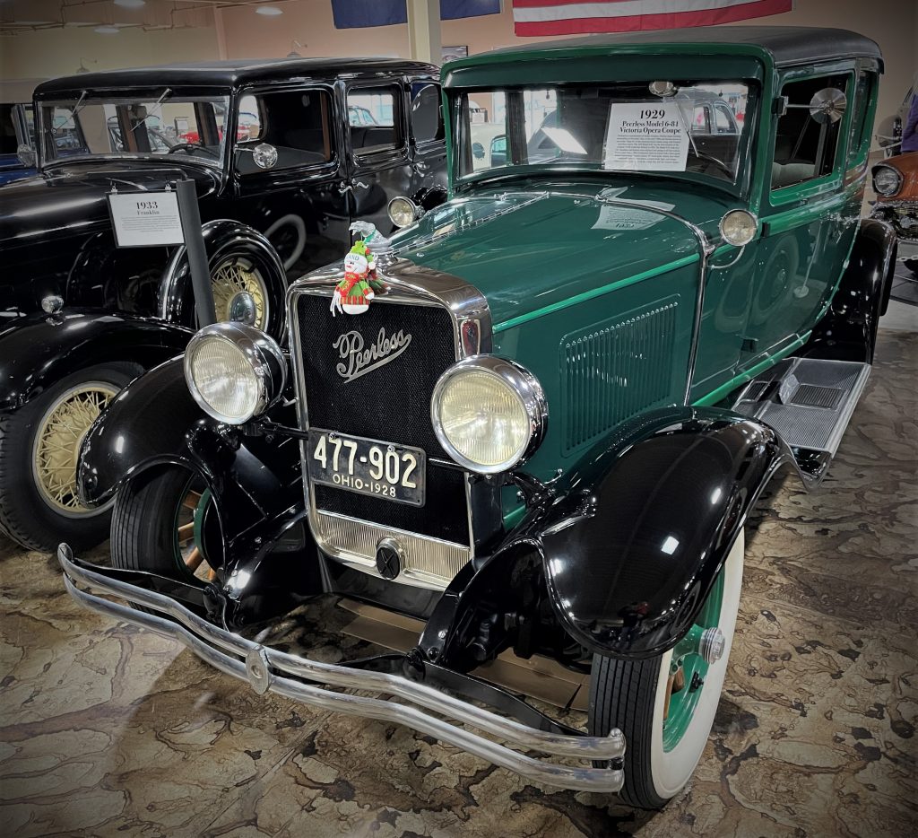 1928 peerless model 6-81 victoria opera coupe