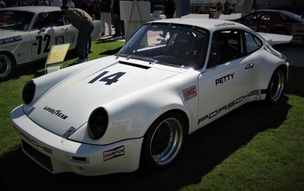 Porsche RSR IROC Race Car Driven by Richard Petty