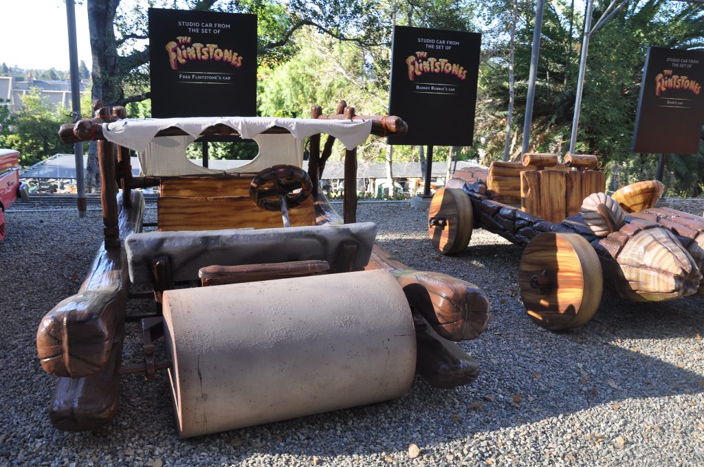 Flintstones Movie Cars on Display