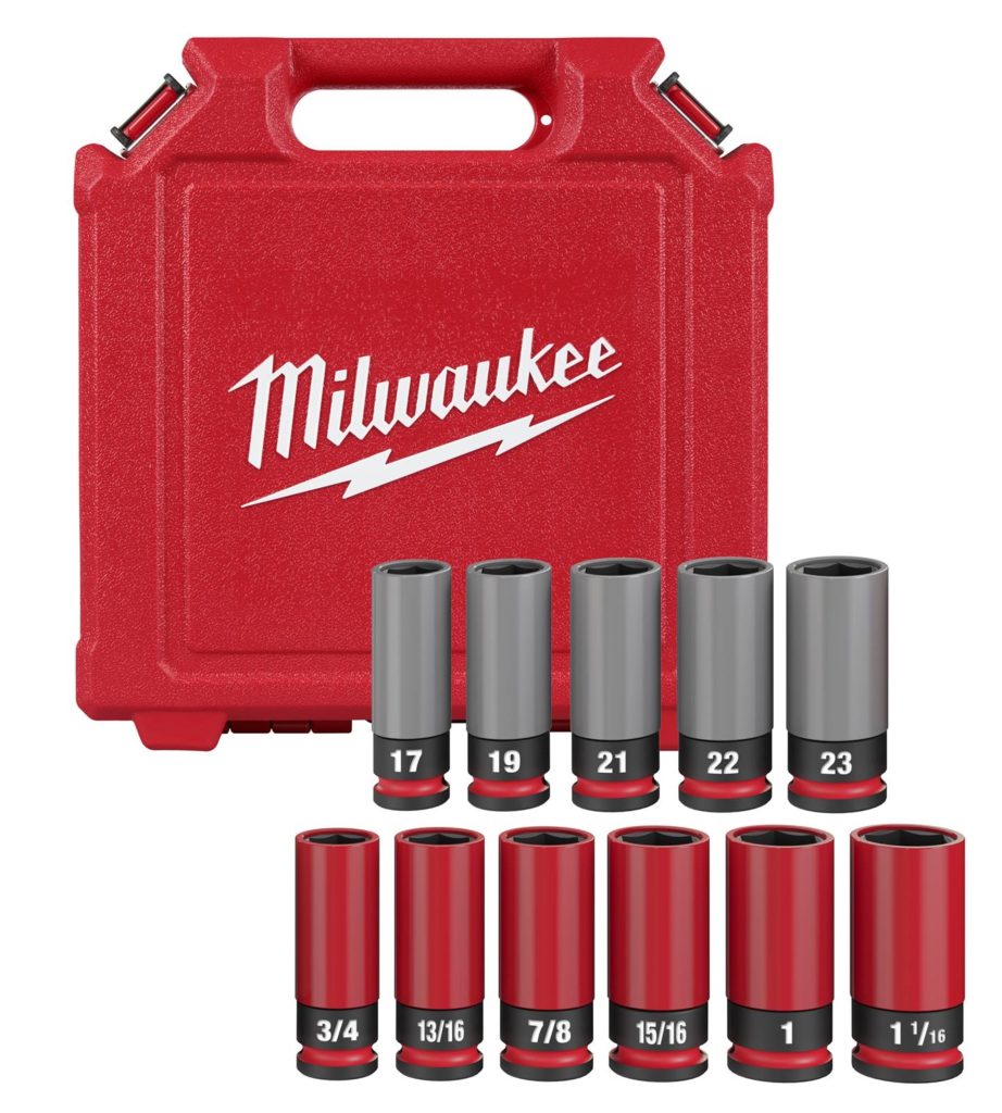 Milwaukee Tool Lug Nut Impact Socket Set