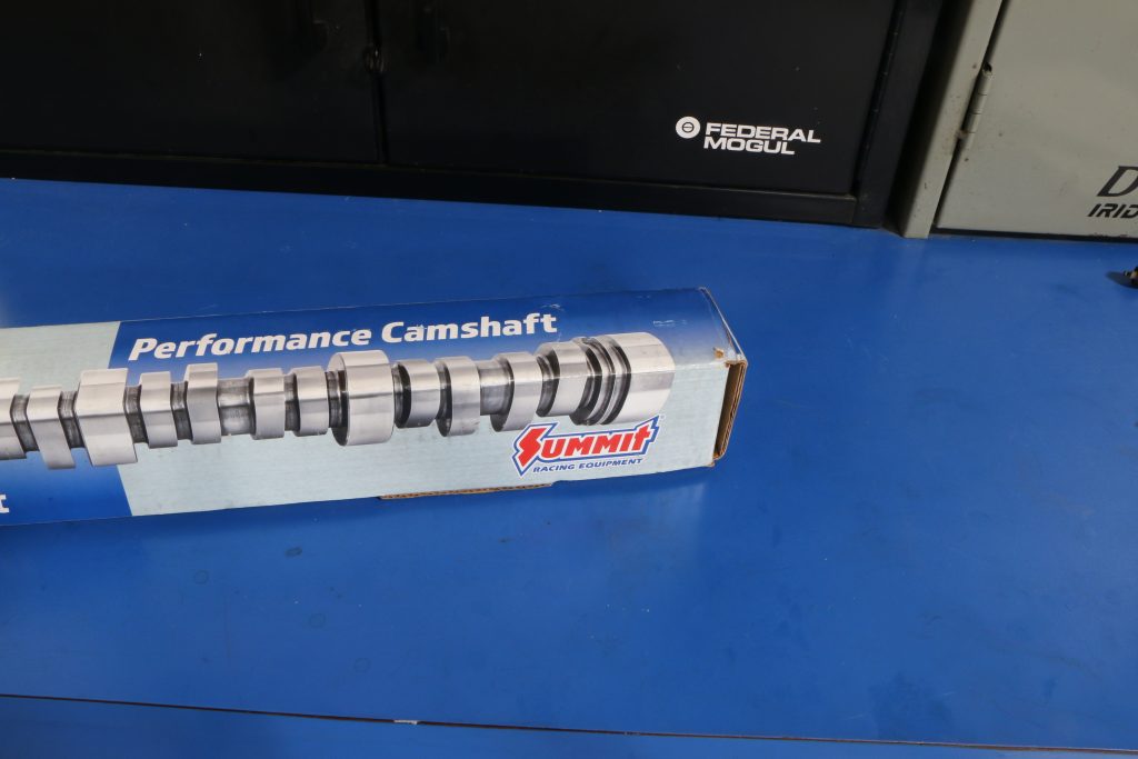 summit racing camshaft in a box