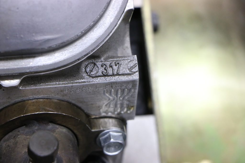 317 casting mark on an ls engine cylinder head