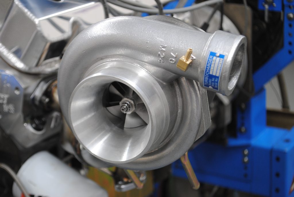 impeller on a turbocharger on an ls engine