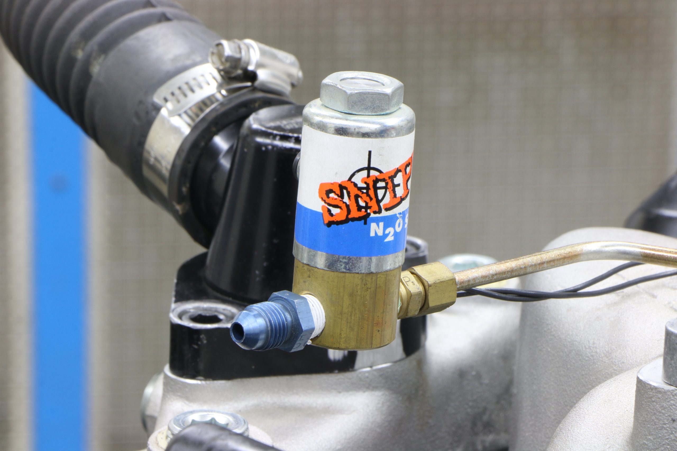 Push to Pass A Small Block Chevy Cheap Shot of Nitrous with a Sniper